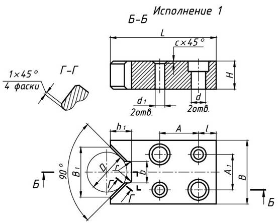 Фаска на чертеже обозначение размера